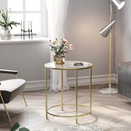 Konferencijski stolić REGALO LUX Mini / Zlatna mat