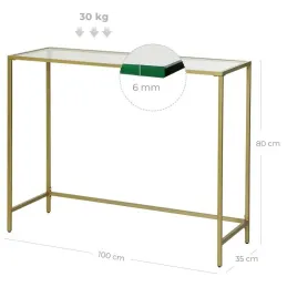 Metalna komoda REGALO LUX / Mat zlatna