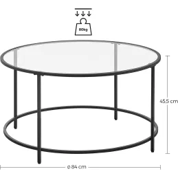 Konferencijski stol REGALO LUX / Crna mat