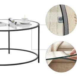 Konferencijski stol REGALO LUX / Crna mat