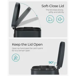 Kanta za otpad STING s pedalom 30L / Antracit