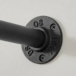 Vješalica za odjeću REGALO 1700 mm / Crna mat