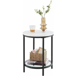 Konferencijski stolić REGALO MARBLE Mini / Crna mat