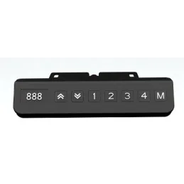 Električni podesivi stol GARDO 1400 x 600 / Crni