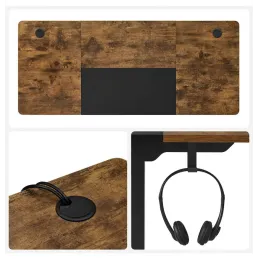 Električni podesivi stol GARDO 1400 x 600 / Crni