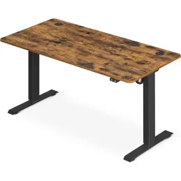 Električni podesivi stol GARDO 1400 x 600 / Crni