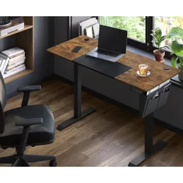 Električni podesivi stol GARDO 1400 x 600 / Crni