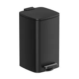 Kanta za otpad AXO s pedalom 8L / Crna mat