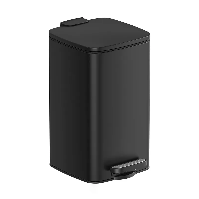Kanta za otpad AXO s pedalom 8L / Crna mat