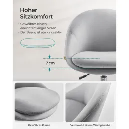 Uredska stolica DIANA / Siva