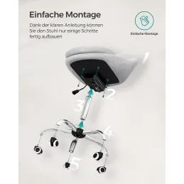 Uredska stolica DIANA / Siva