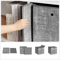 6-dijelni set kutija za pohranu ALAMO HOME / Siva