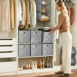 6-dijelni set kutija za pohranu ALAMO HOME / Siva