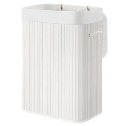 Košara za rublje GLAMUR 72L / Bijela