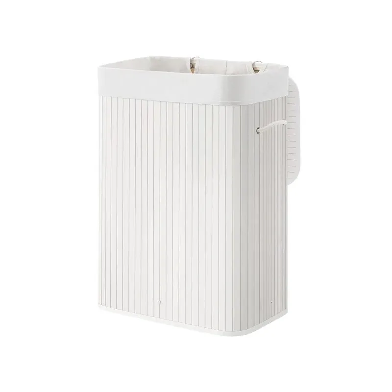 Košara za rublje GLAMUR 72L / Bijela