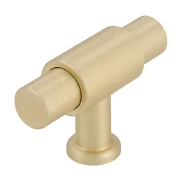 Ručka knopka TINA DUO / Brušeno zlato