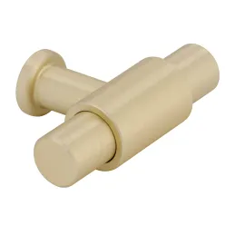 Ručka knopka TINA DUO / Brušeno zlato