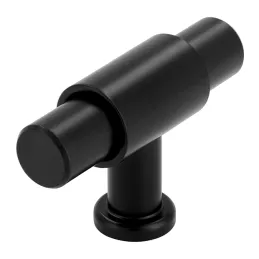 Ručka knopka TINA DUO / Crna mat