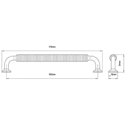 Ručka STIGMA / Staro zlato