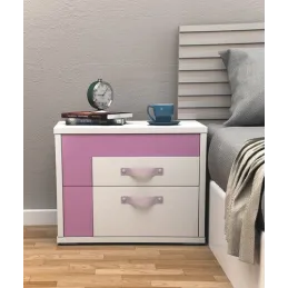 Plastična ručkica knop DREAMSY / Prozirna - plava