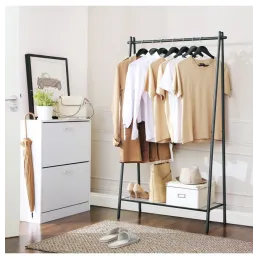 Stalak za odjeću REGALO / Crna mat