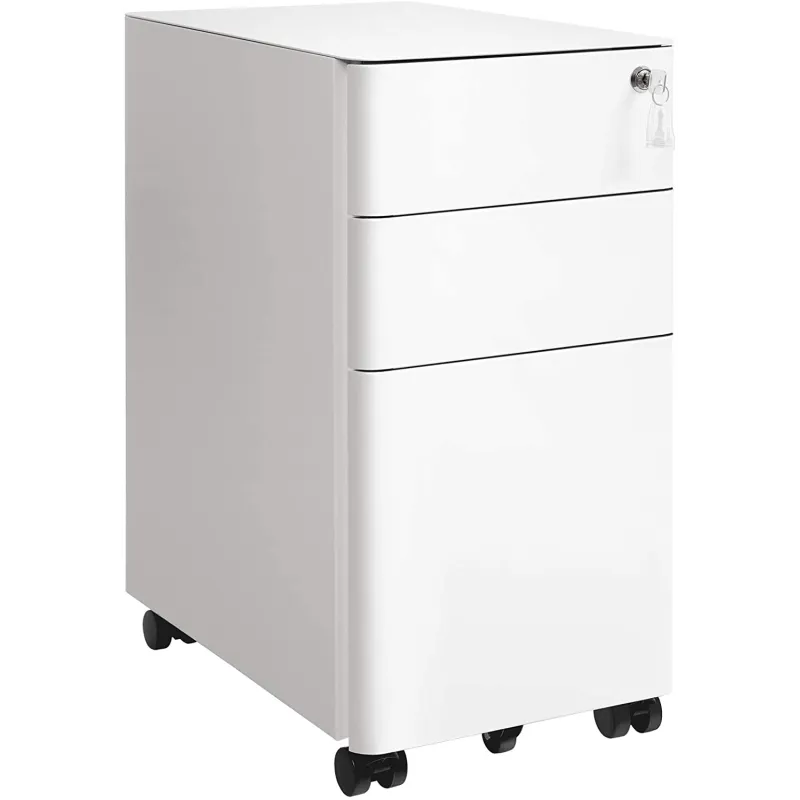 Kancelarijski ormarić na kotačićima GARDO 300 / Bijeli