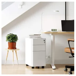 Kancelarijski ormarić na kotačićima GARDO 300 / Bijeli