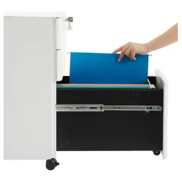 Kancelarijski ormarić na kotačićima GARDO 300 / Bijeli