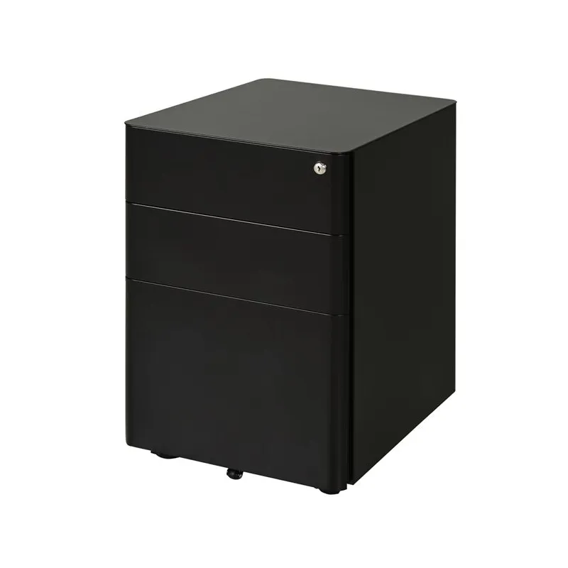 Kancelarijski kontejner na kotačićima GARDO 390 / Crni