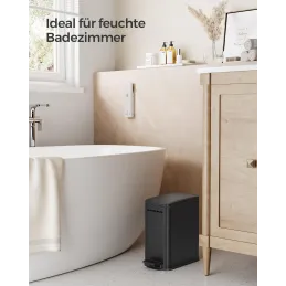 Kanta za otpadke DESERT s pedalom 5L / Mat crna