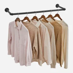 Set 2 kom Vešić za odjeću REGALO DUO 920 mm / Crna mat