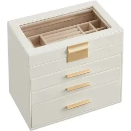 Dizajnerska kutija za nakit SWAN XXL / Bijela