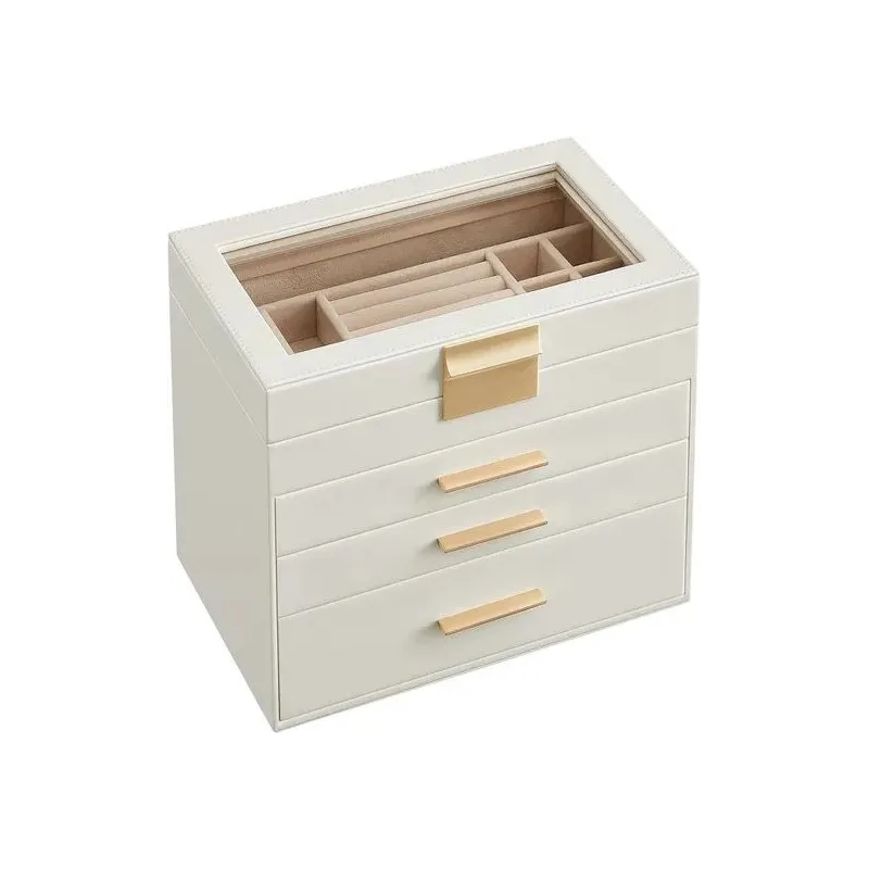 Dizajnerska kutija za nakit SWAN XXL / Bijela