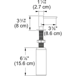 Dozator sapuna Franke Atlas Neo / Nehrđajući čelik