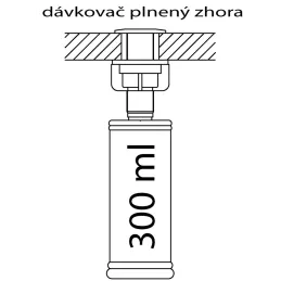 Dozator za deterdžent Blanco TORRE / PVD čelik