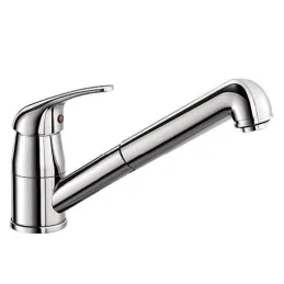 Set Blanco Nehrđajući sudoper DANA 6 + Miješalica DARAS-S s tušem / Sjajni krom