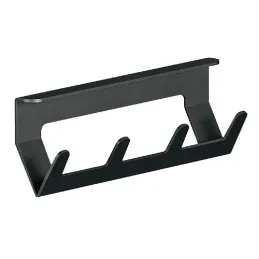 Vješalica s 3 kukice za viseći sustav EXCLUSIVE / Crna mat