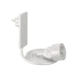 Produžni priključak ravni SLIM SCHUKO / Bijela