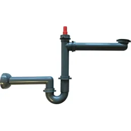 Sifon Franke za uštedu prostora / Sivi