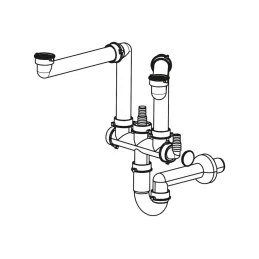 Franke F3L odvodna veza / Siva