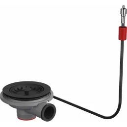 Rotirajući sitni ventil Franke granit / Crna mat