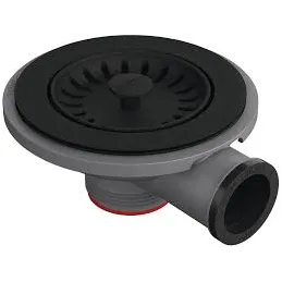 Sitkasti ventil 3 1/2 Franke s preljevom / Crna mat