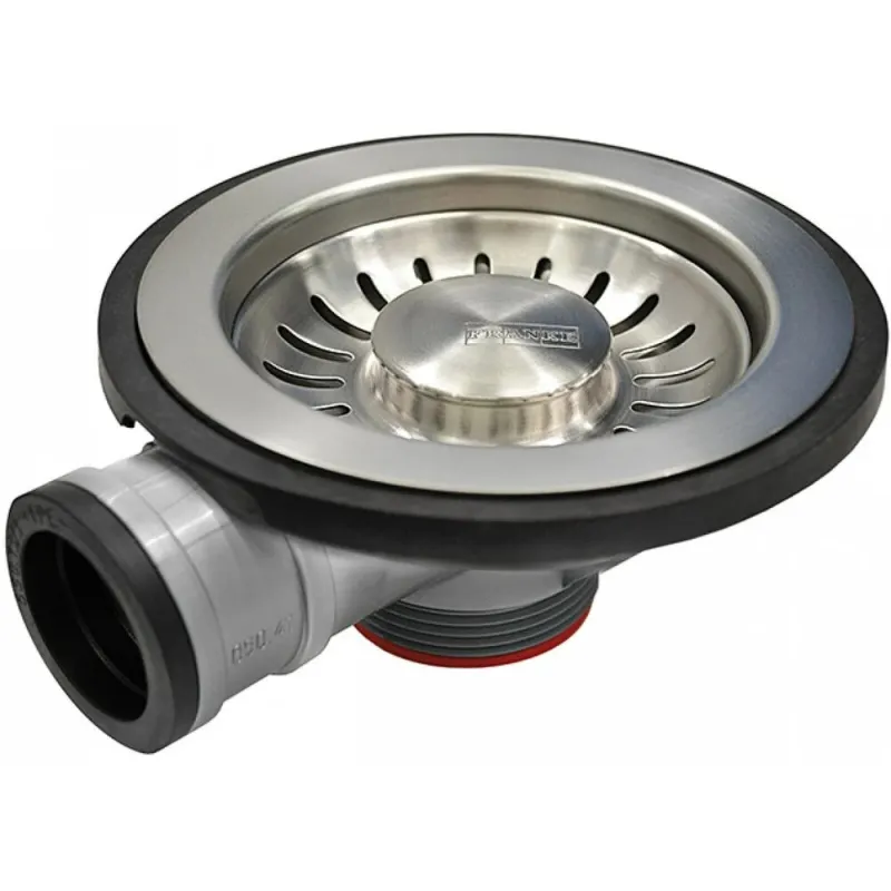 Sitkový ventil 3 1/2 za Franke inox sudopere / Krom