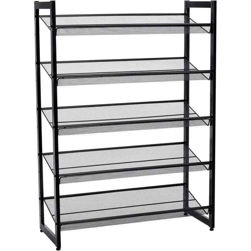 Stalak za cipele METALO XL / Crna mat