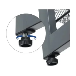 Stalak za cipele METALO XL / Crna mat