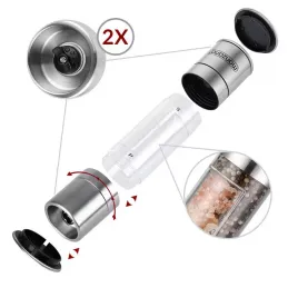 Keramički mlinac za sol i papar 2u1 / Nehrđajući čelik