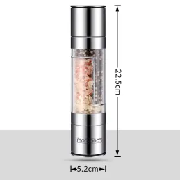 Keramički mlinac za sol i papar 2u1 / Nehrđajući čelik