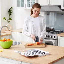 Set od 6 komada kuhinjskih noževa od nehrđajućeg čelika