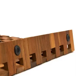 Drvena podloga za kupaonicu MOSAICA / Drvo bagrema