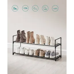 Stalak za cipele EKKO LINE DUO / Crna mat